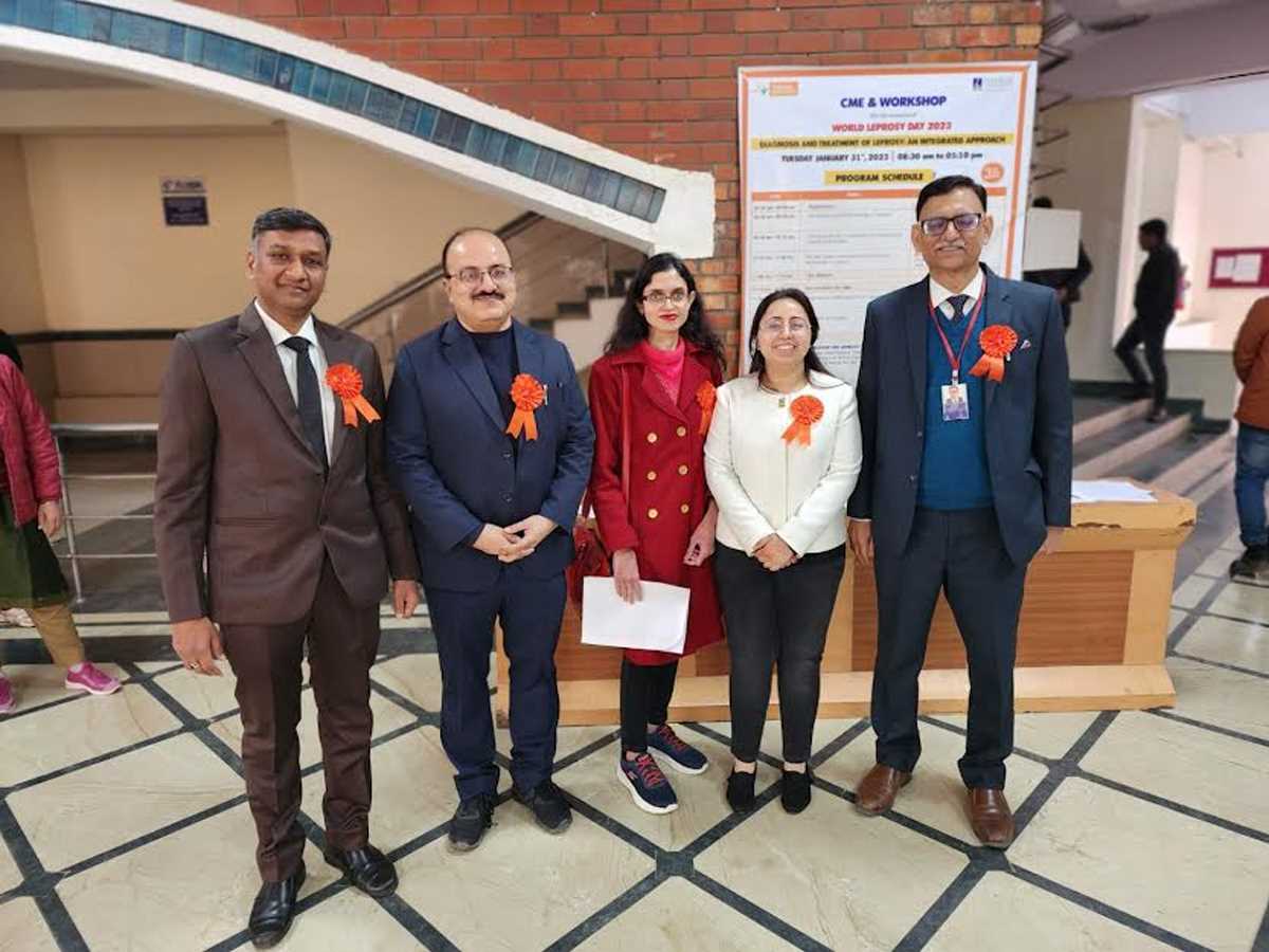 शारदा में मनाया गया विश्व लेप्रोसी दिवस